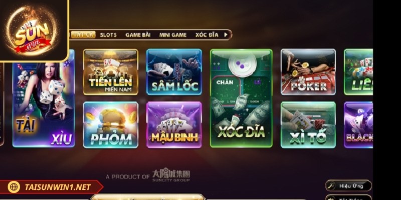 Kho game bài đa dạng, hấp dẫn