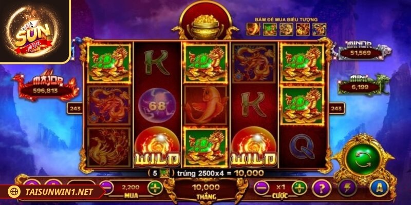 Có nhiều tính năng trong game huyền thoại kho báu tứ linh
